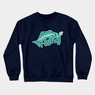 premium fishing season tee Crewneck Sweatshirt